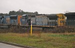 CSX 7838 runs second